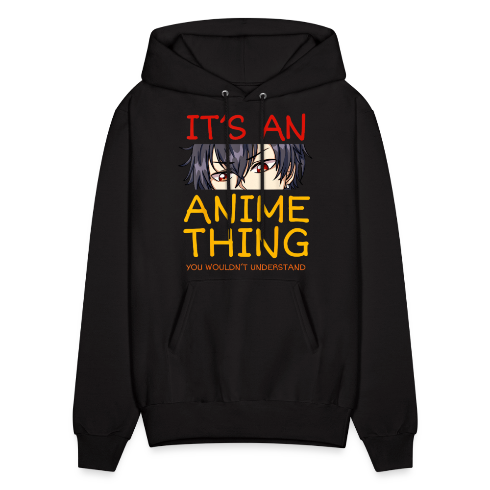 It's An Anime Thing You Wouldn't Understand Anime Lover Premium Unisex Hoodie Sweatshirt - black