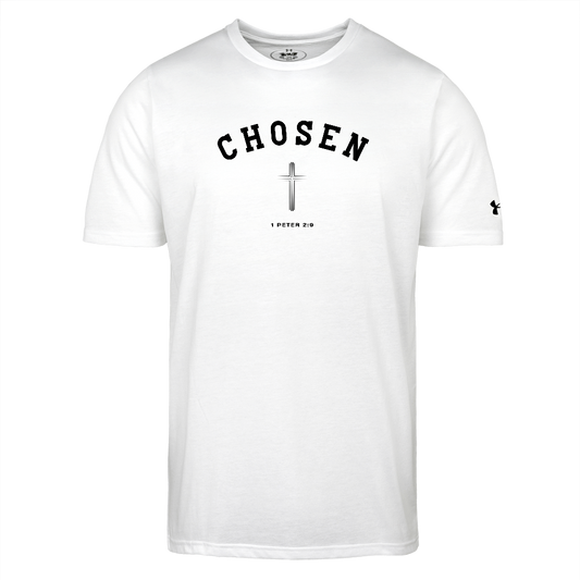 Chosen Authentic Under Armour Men's Athletic 2.0 Christian T-Shirt - white