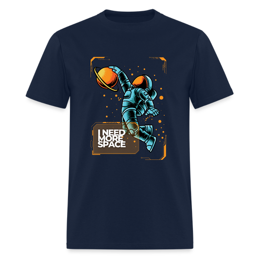 I Need More Space Funny Unisex T-Shirt - navy