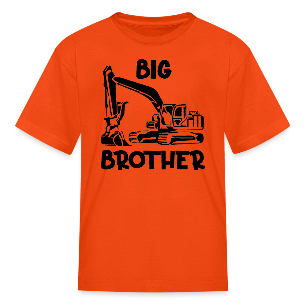 Youth Big Brother Construction T-Shirt - orange