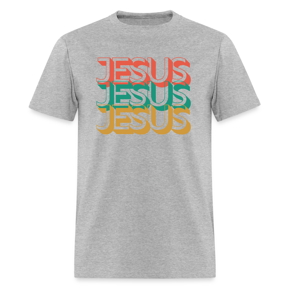 Jesus Jesus Jesus Christian Unisex Classic T-Shirt - heather gray