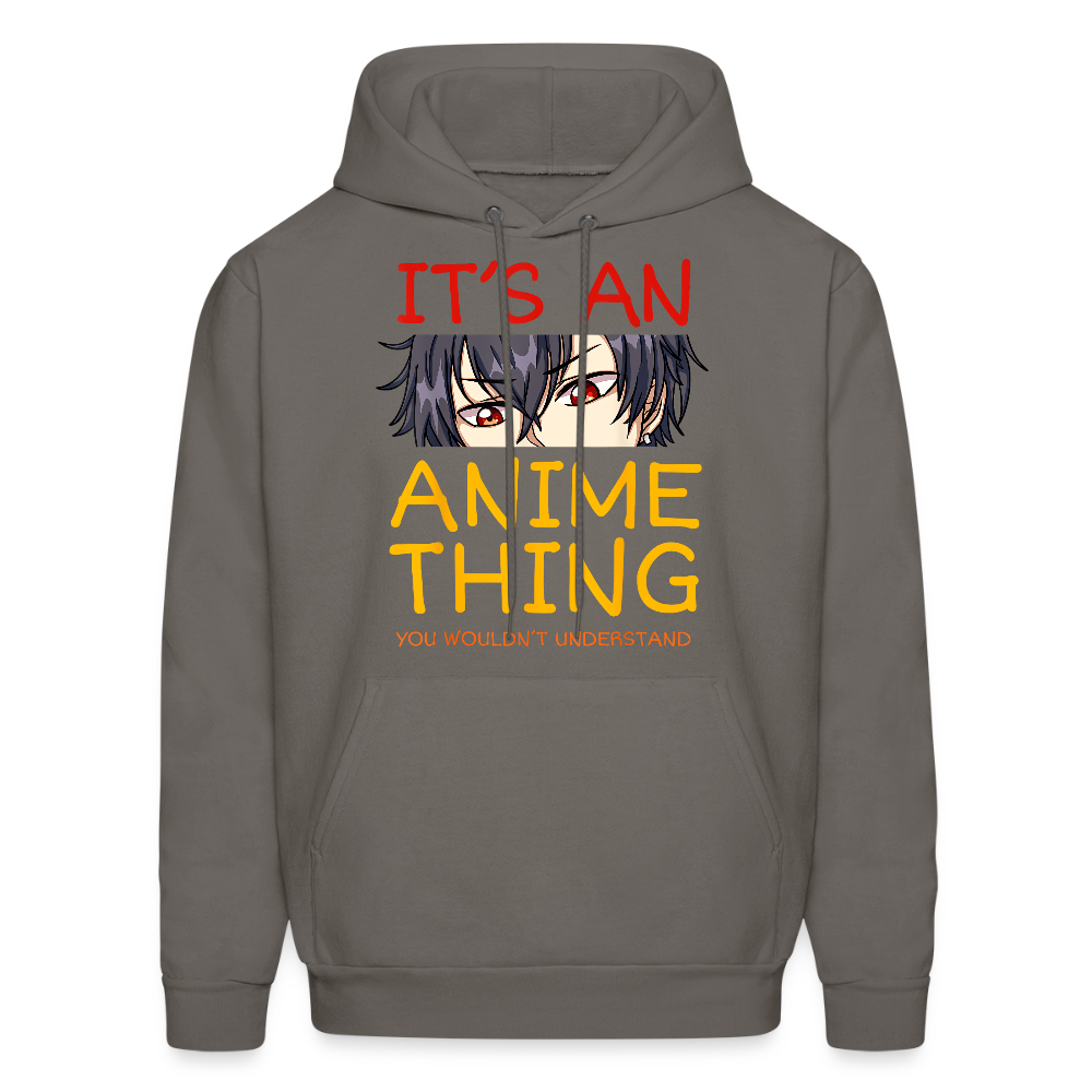 It's An Anime Thing You Wouldn't Understand Anime Lover Premium Unisex Hoodie Sweatshirt - asphalt gray