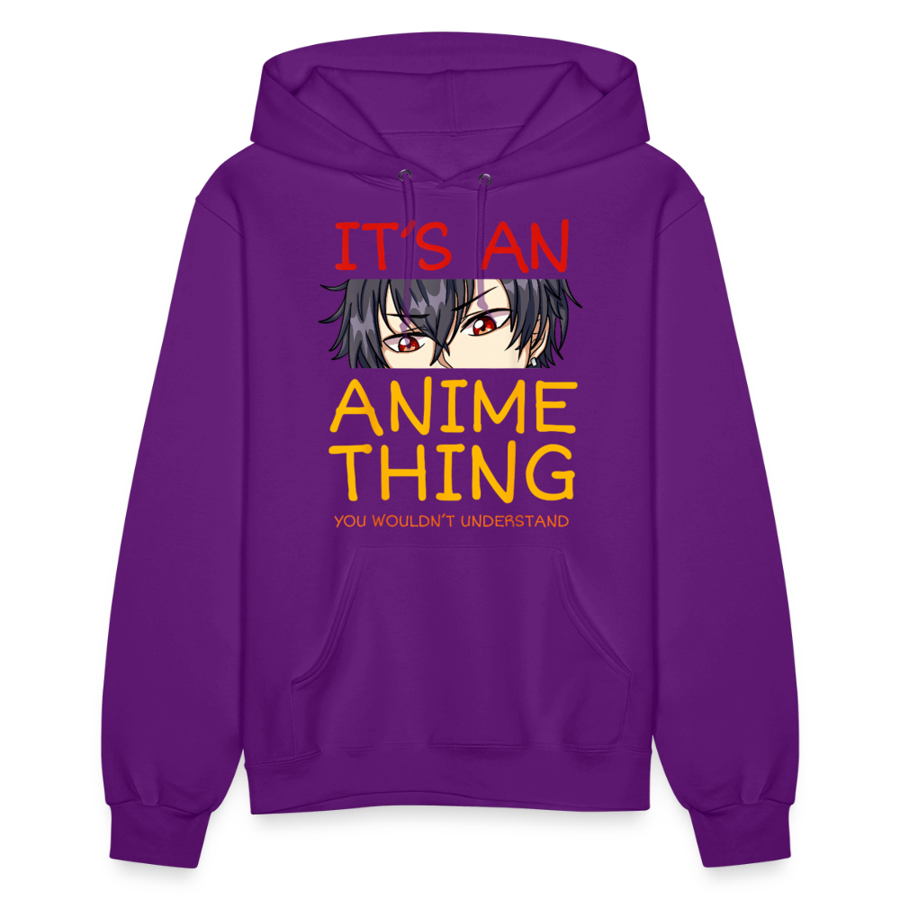 It's An Anime Thing You Wouldn't Understand Premium Women's Hoodie Sweatshirt - purple