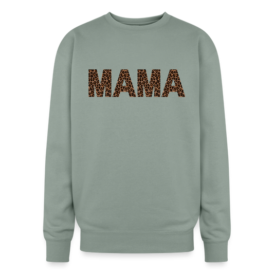 Mama Oversized Crewneck Sweatshirt - sage