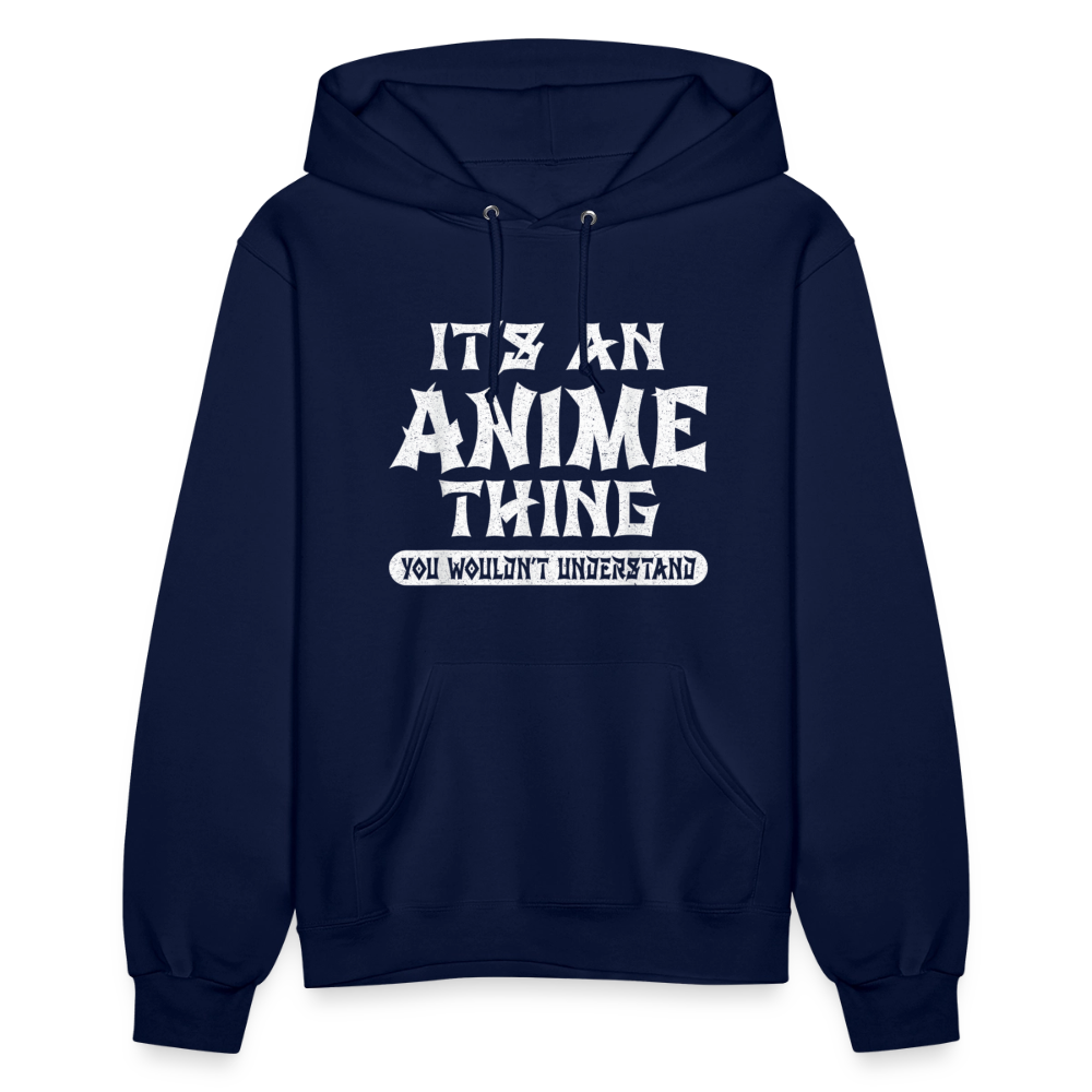 It's An Anime Thing You Wouldn't Understand II Premium Women's Hoodie Sweatshirt - navy