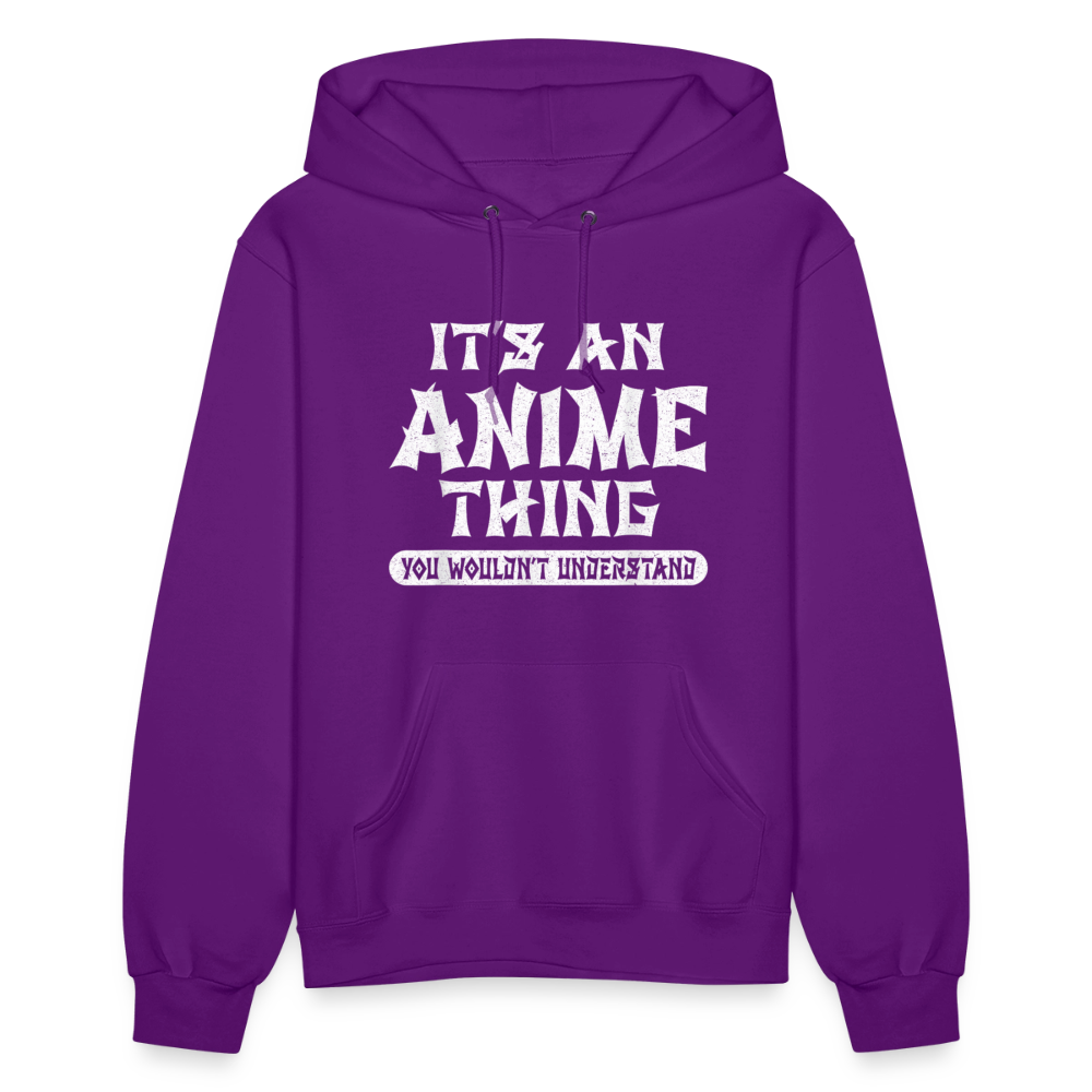 It's An Anime Thing You Wouldn't Understand II Premium Women's Hoodie Sweatshirt - purple