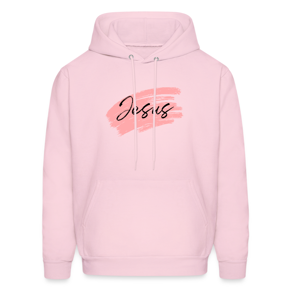 Jesus Unisex Christian Unisex Hoodie Sweatshirt - pale pink