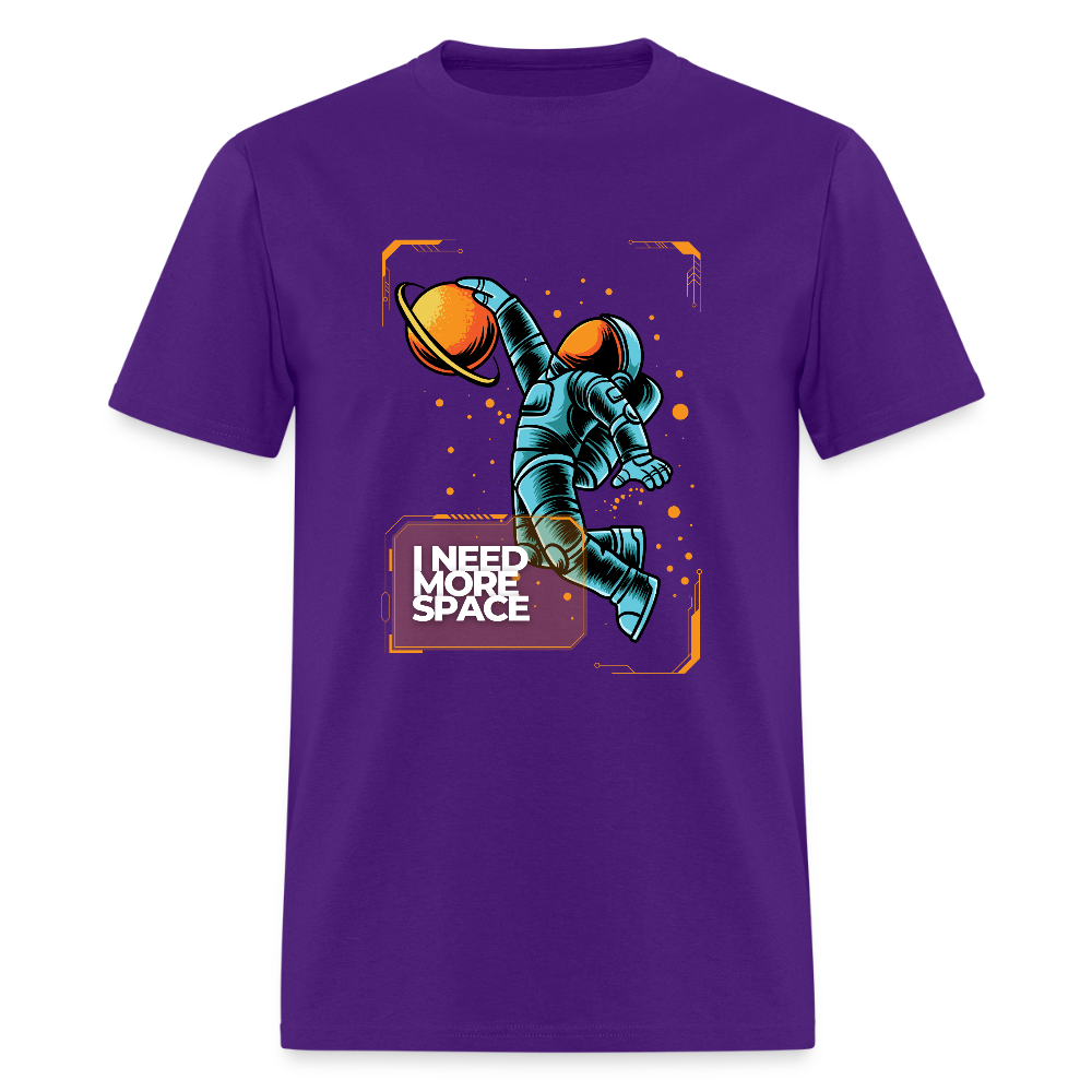 I Need More Space Funny Unisex T-Shirt - purple