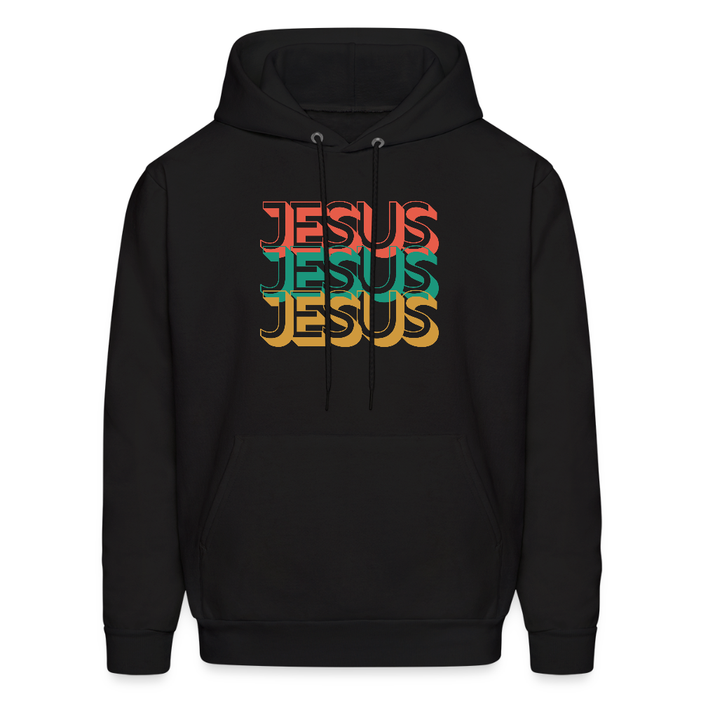 Jesus Jesus Jesus Christian Unisex Hoodie Sweatshirt - black