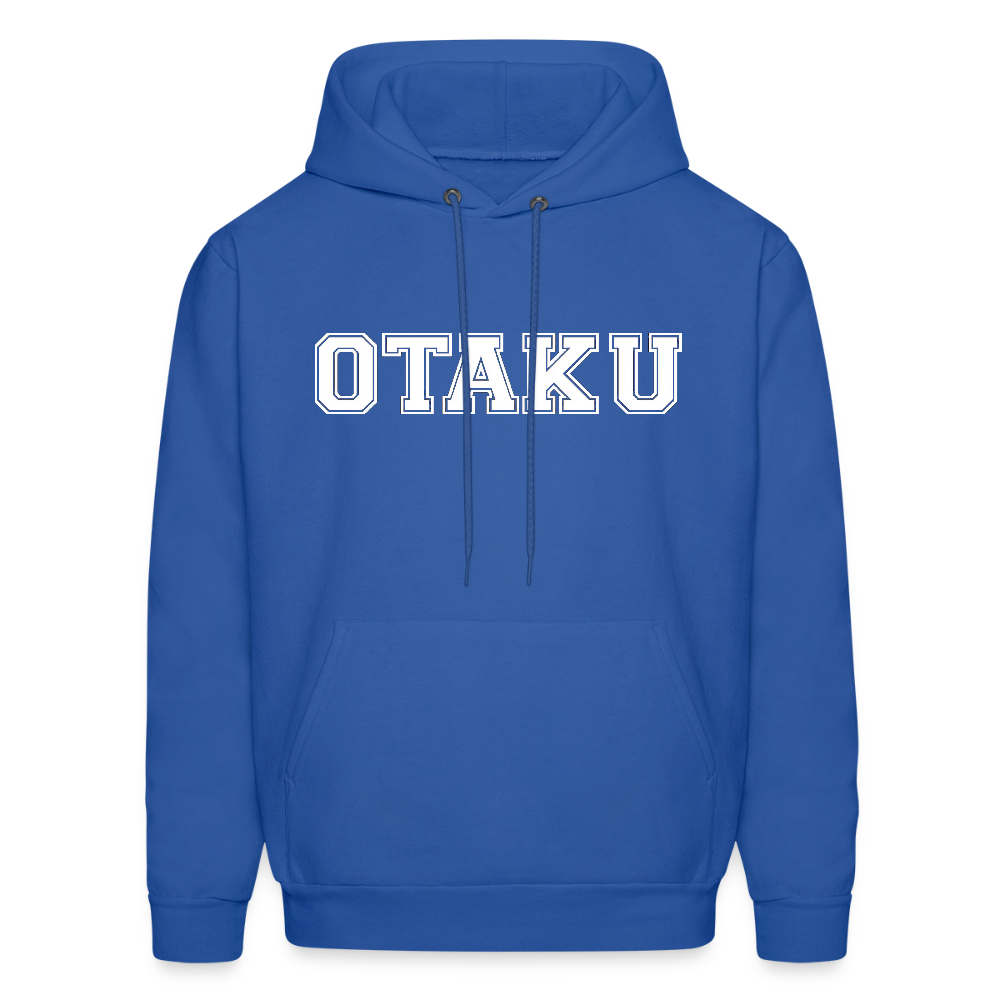 Otaku Bold Anime Premium Unisex Hoodie Sweatshirt - royal blue