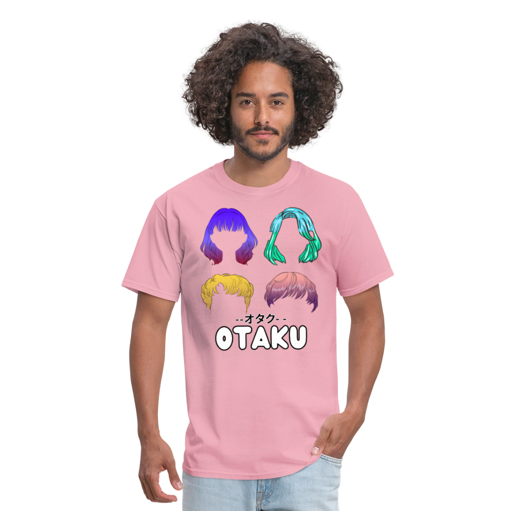 Otaku English Japanese Anime Premium Unisex T-Shirt - pink