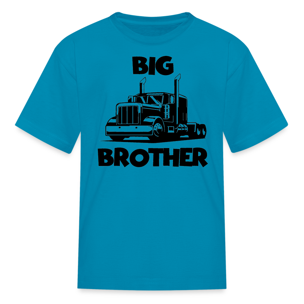 Youth Big Brother Big Rig T-Shirt - turquoise