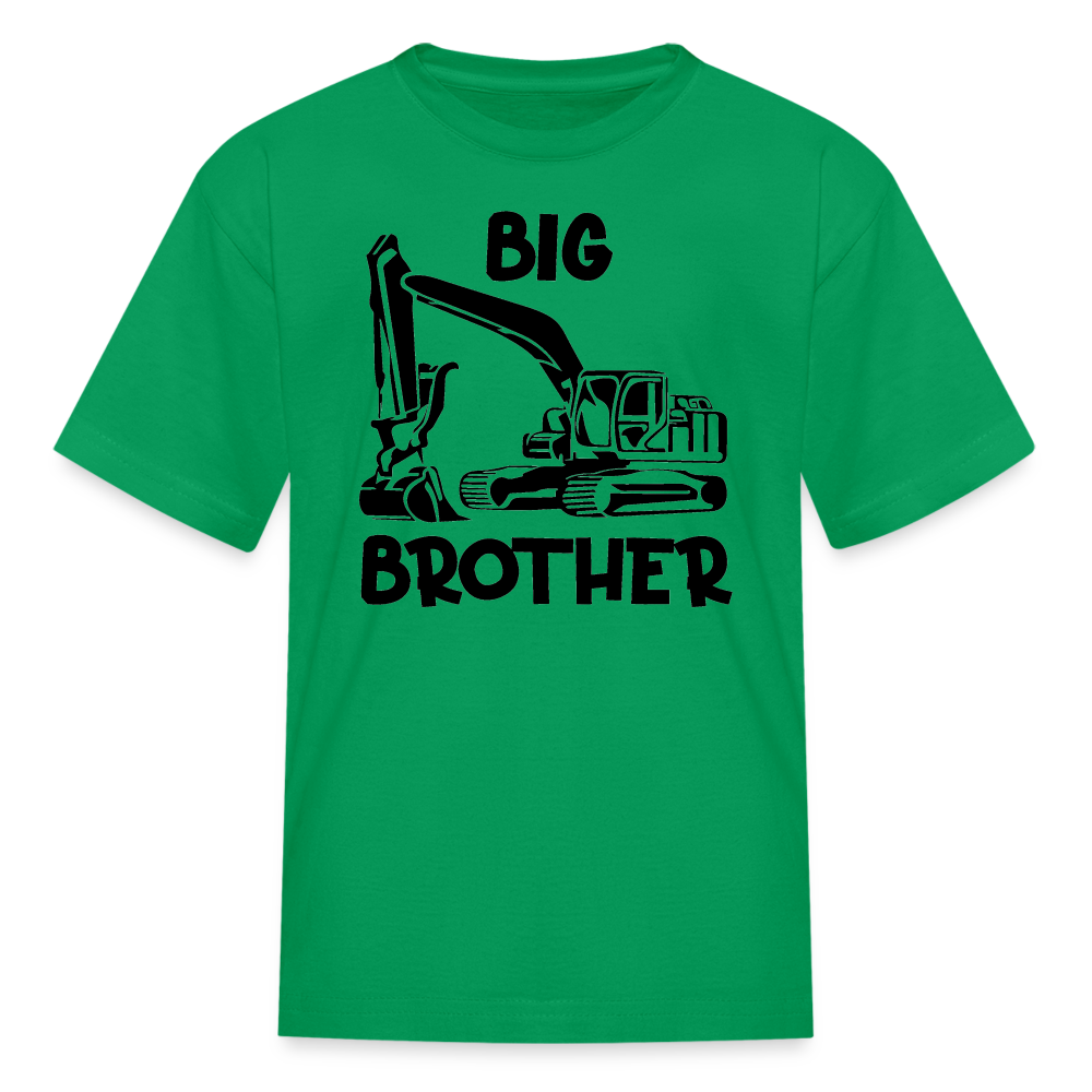 Youth Big Brother Construction T-Shirt - kelly green