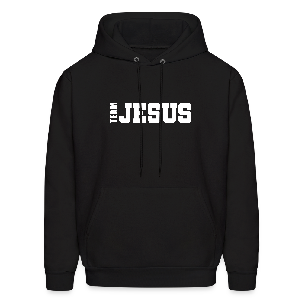 Team Jesus Unisex Christian Hoodie Sweatshirt - black