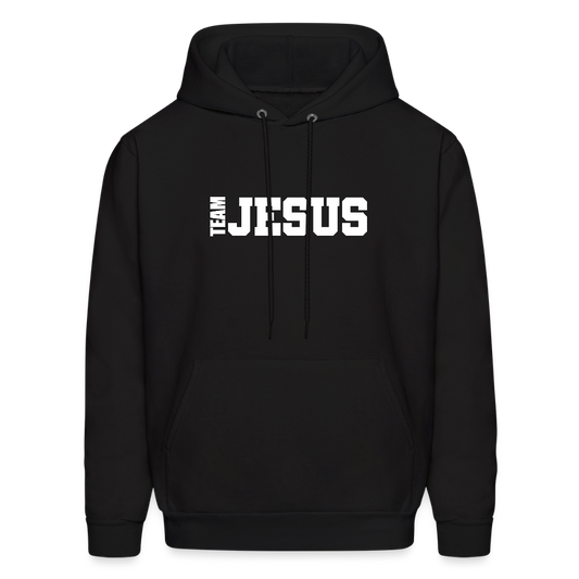 Team Jesus Unisex Christian Hoodie Sweatshirt - black