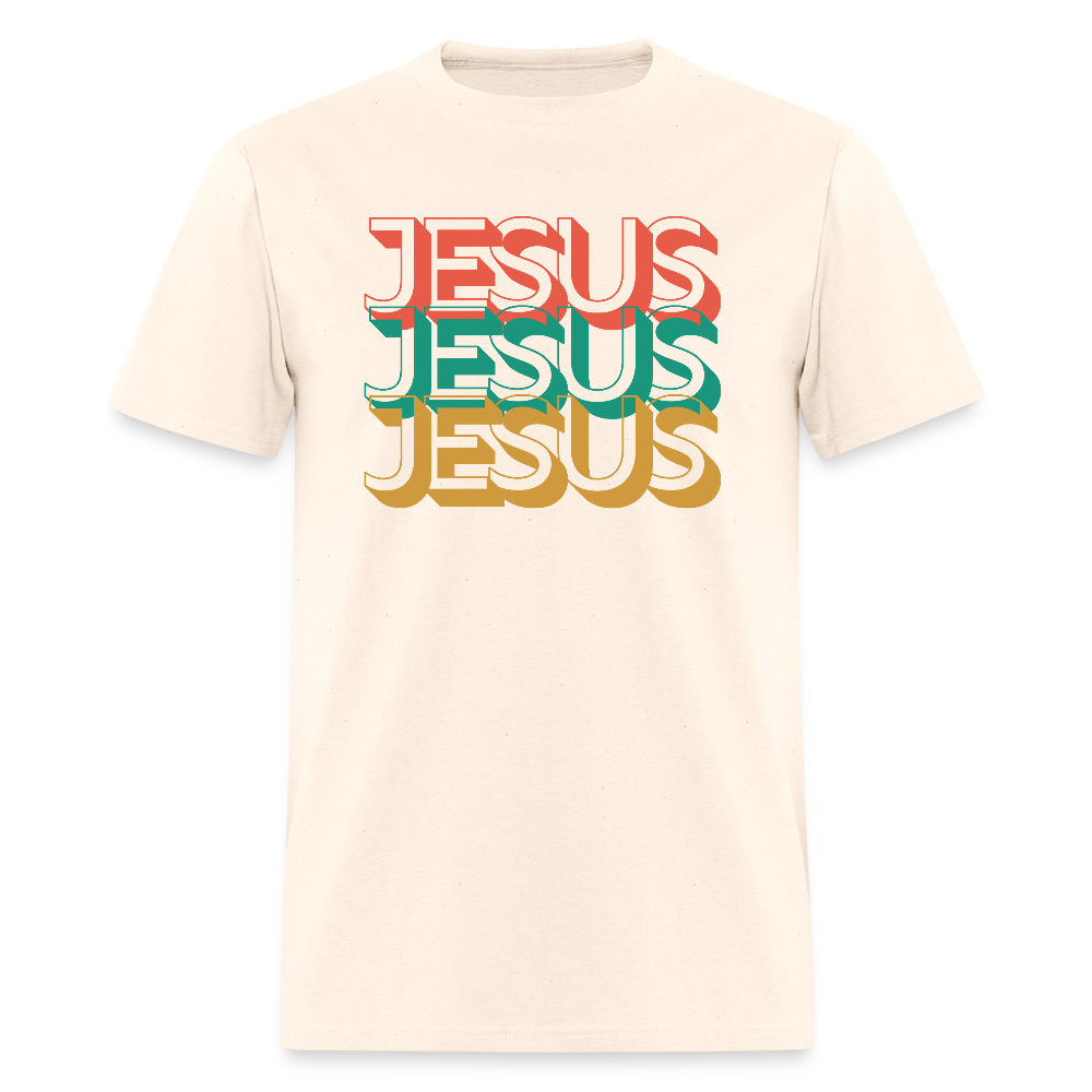 Jesus Jesus Jesus Christian Unisex Classic T-Shirt - natural