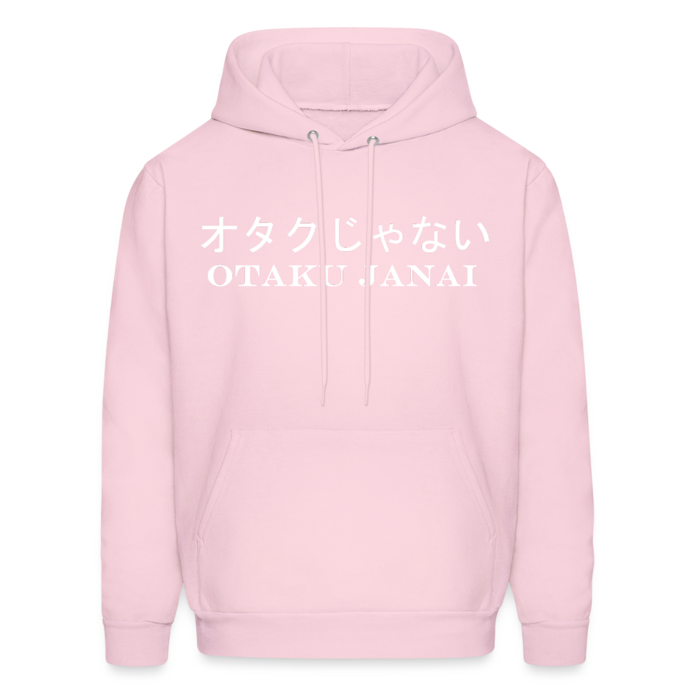 Otaku Janai Japanese English Anime Premium Unisex Hoodie Sweatshirt - pale pink