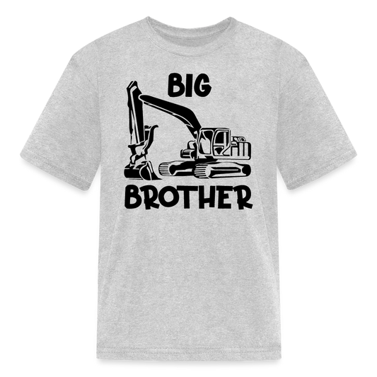 Youth Big Brother Construction T-Shirt - heather gray