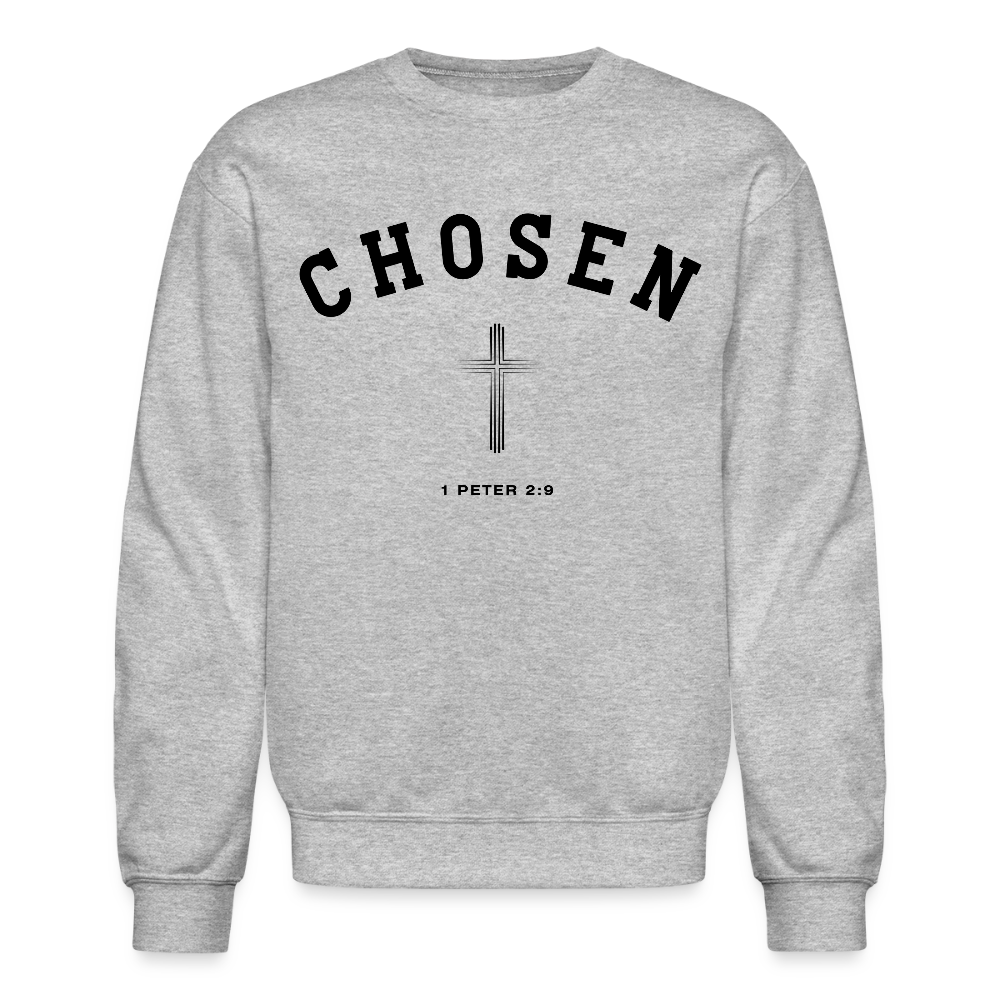 Chosen Christina Unisex Crewneck Sweatshirt - heather gray