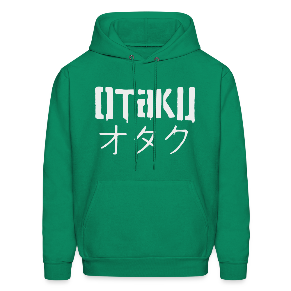 Otaku Japanese Anime Premium Unisex Hoodie Sweatshirt - kelly green