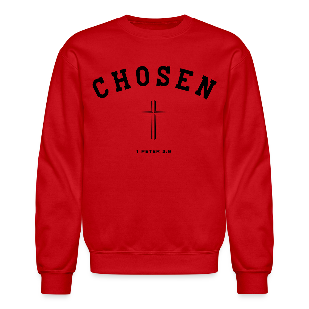 Chosen Christina Unisex Crewneck Sweatshirt - red