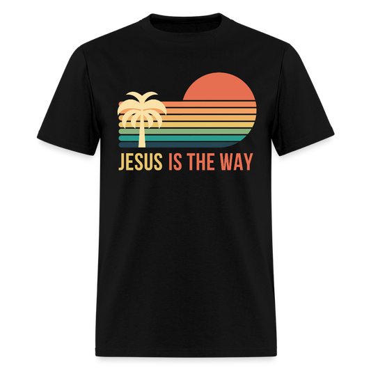 Jesus is the Way Christian Unisex Classic T-Shirt - black