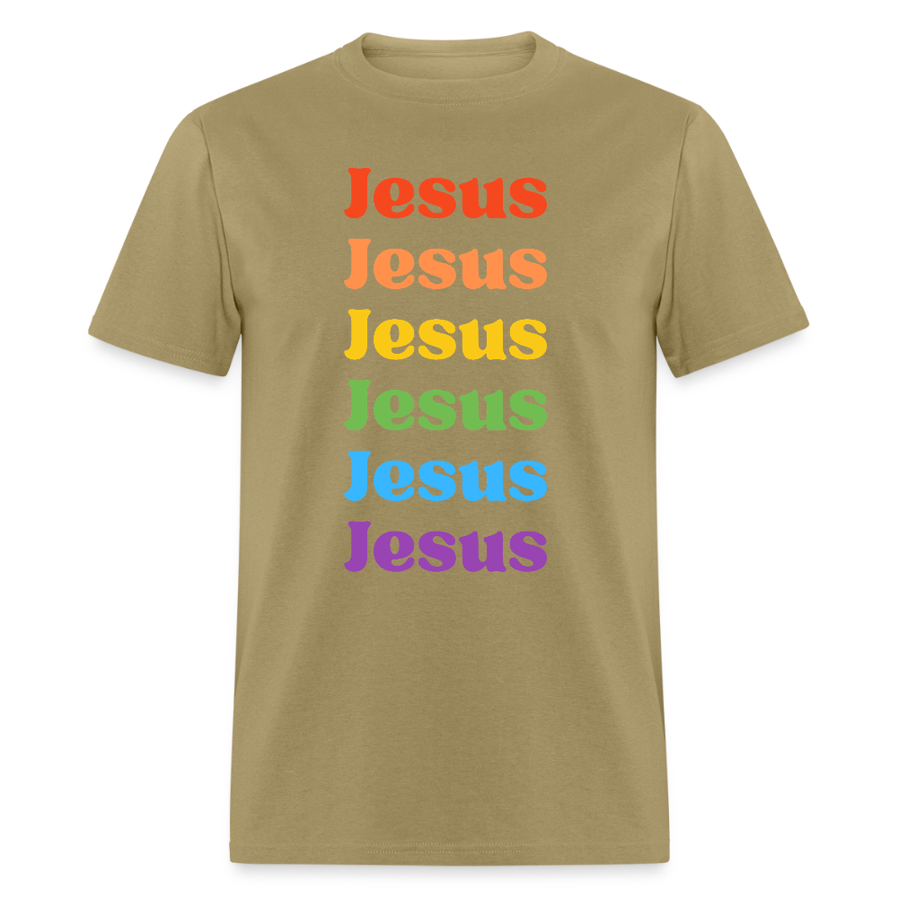 Jesus Jesus Christian Unisex Classic T-Shirt - khaki