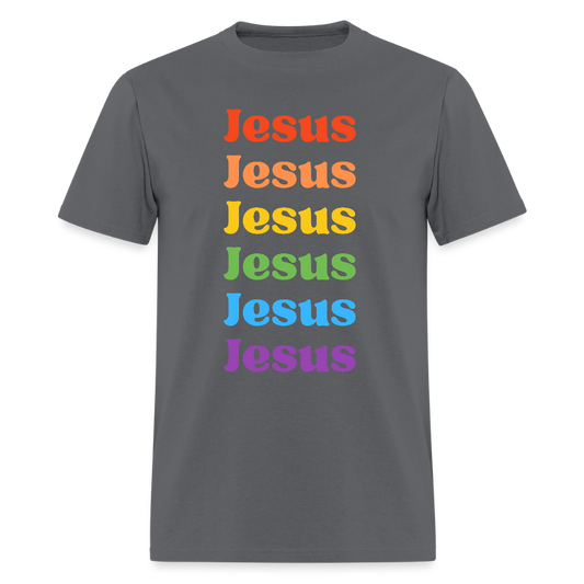 Jesus Jesus Christian Unisex Classic T-Shirt - charcoal