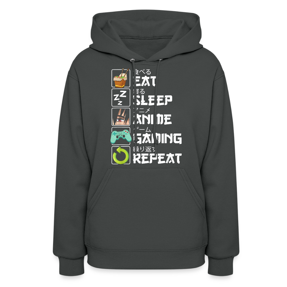 Test Women's Hoodie - asphalt