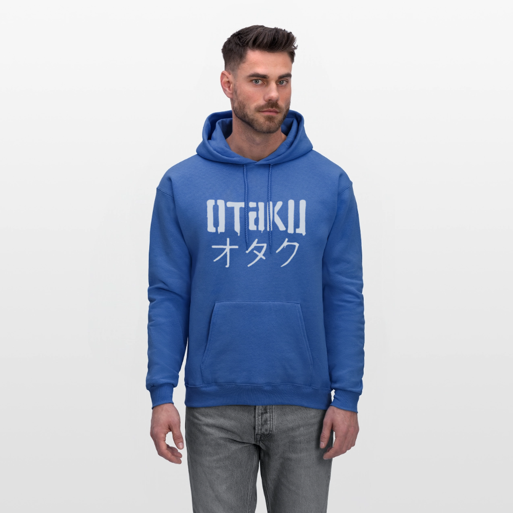 Otaku Japanese Anime Premium Unisex Hoodie Sweatshirt - royal blue