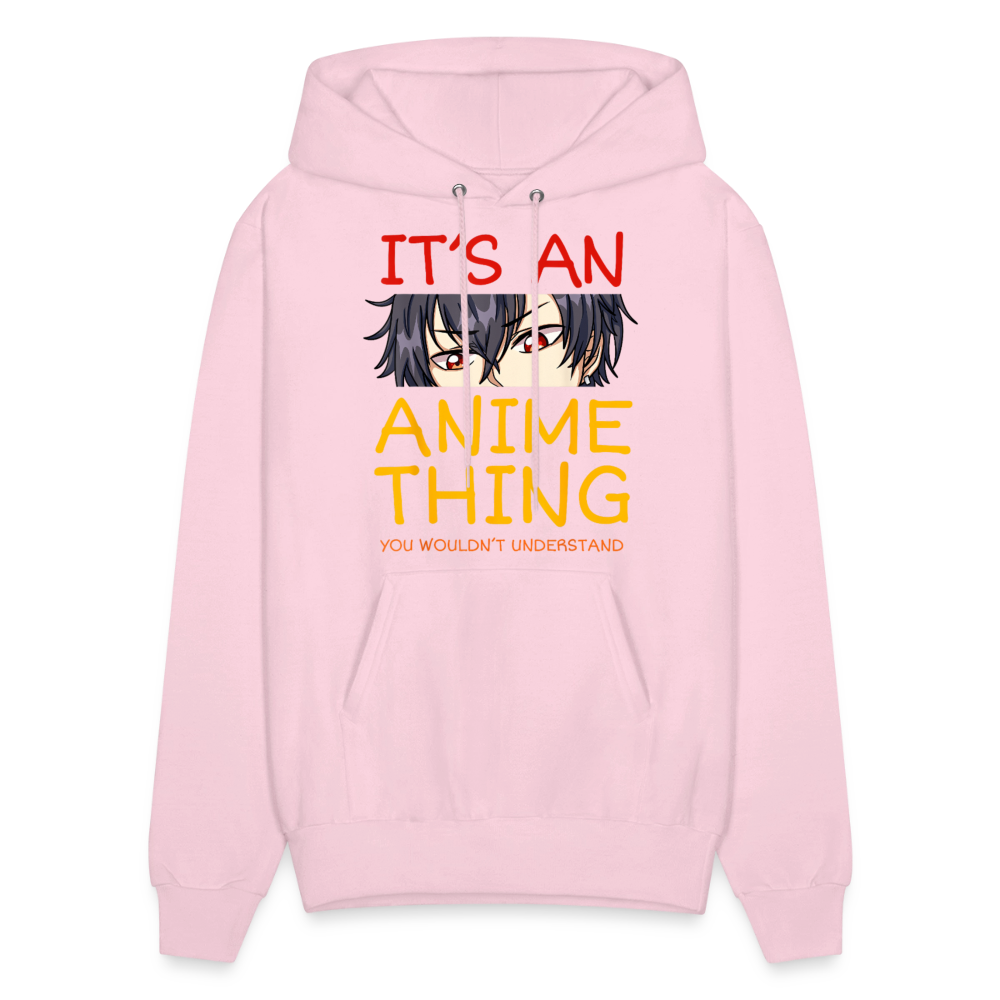 It's An Anime Thing You Wouldn't Understand Anime Lover Premium Unisex Hoodie Sweatshirt - pale pink