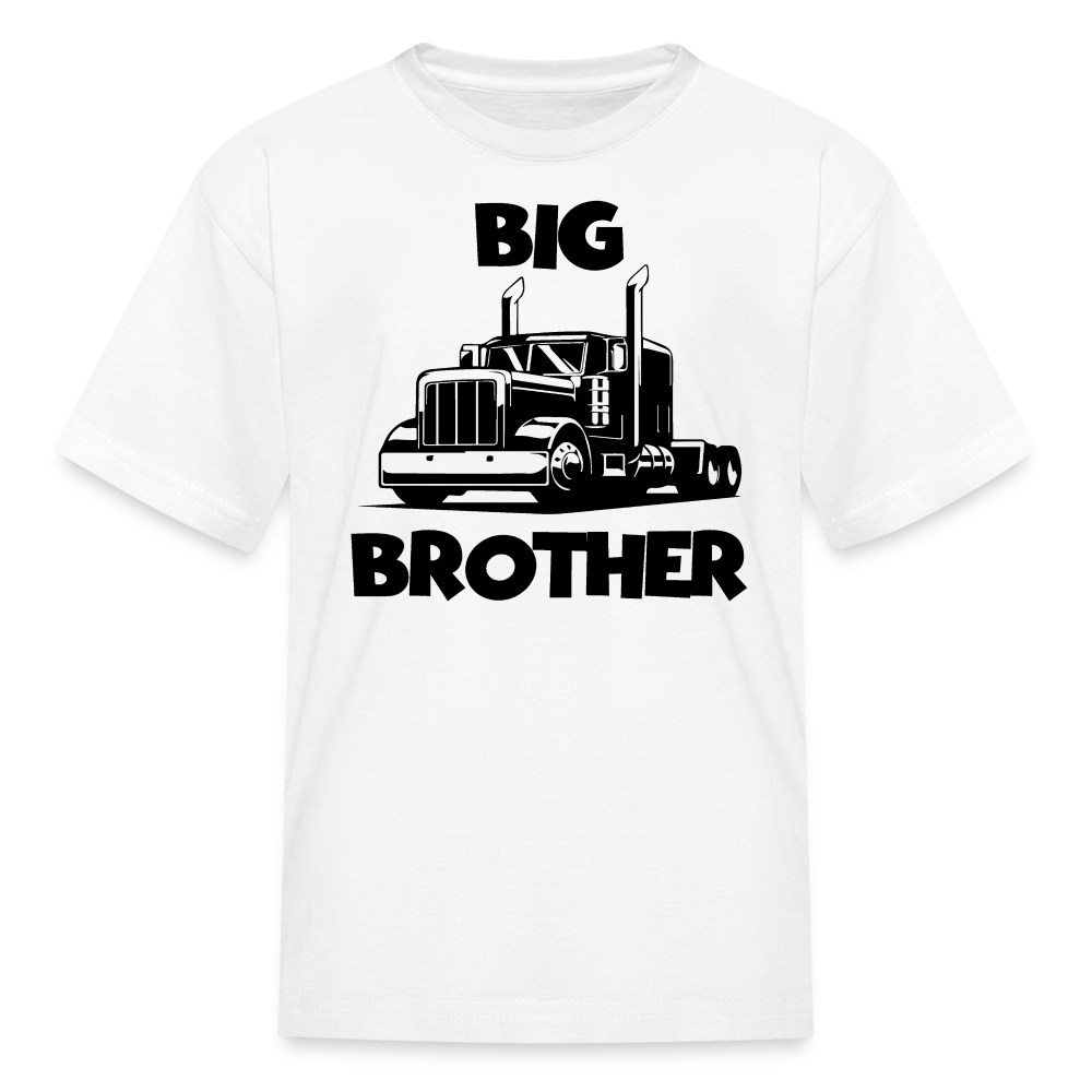 Youth Big Brother Big Rig T-Shirt - white