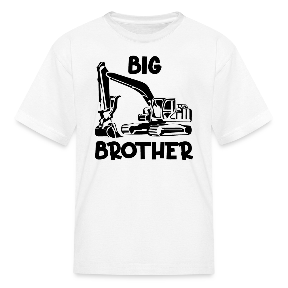 Youth Big Brother Construction T-Shirt - white