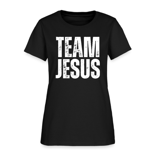 Team Jesus Christian Women's T-Shirt - black