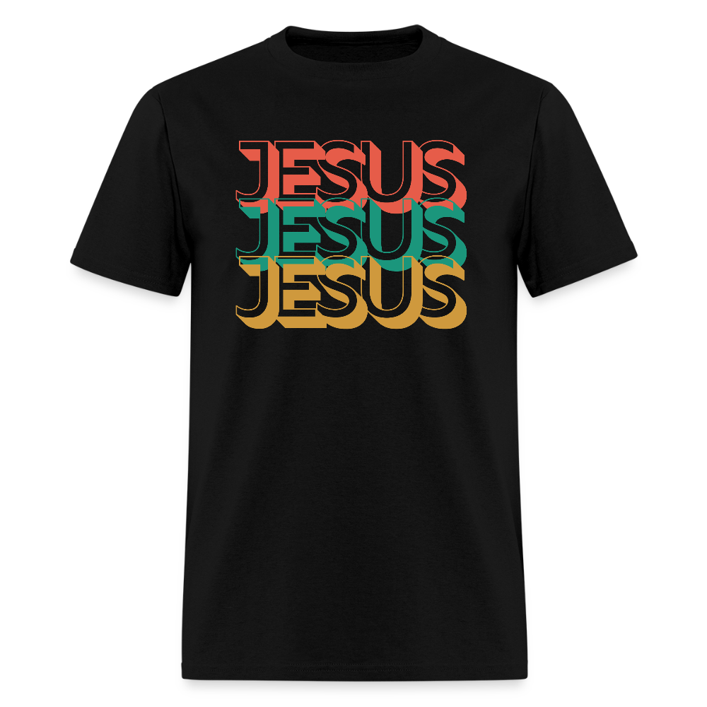 Jesus Jesus Jesus Christian Unisex Classic T-Shirt - black