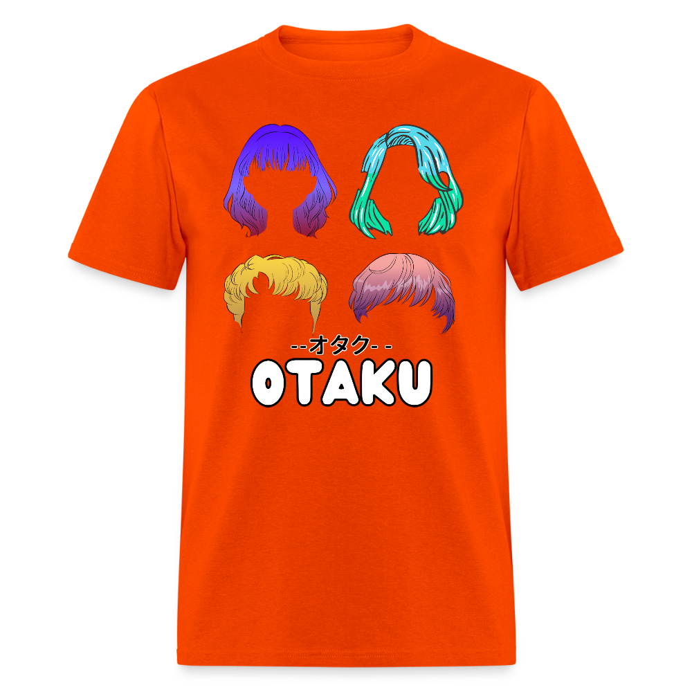 Otaku English Japanese Anime Premium Unisex T-Shirt - orange