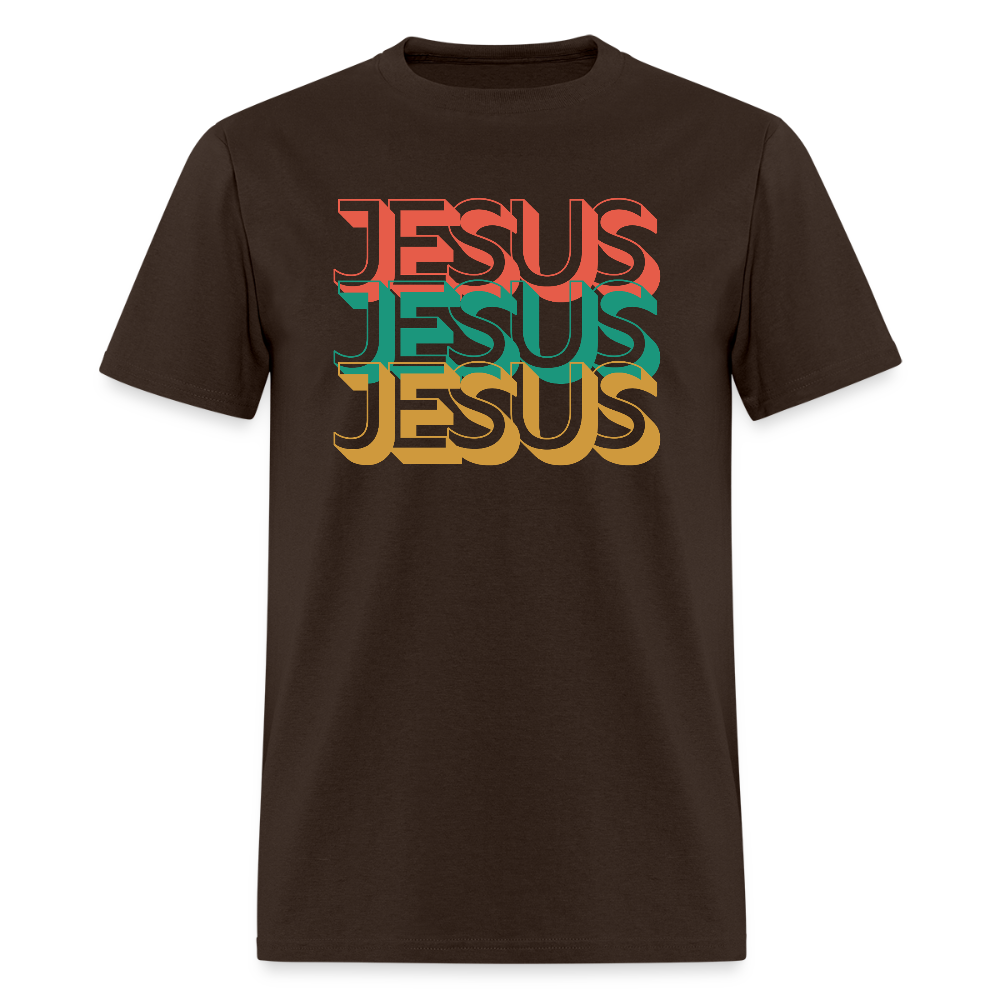 Jesus Jesus Jesus Christian Unisex Classic T-Shirt - brown
