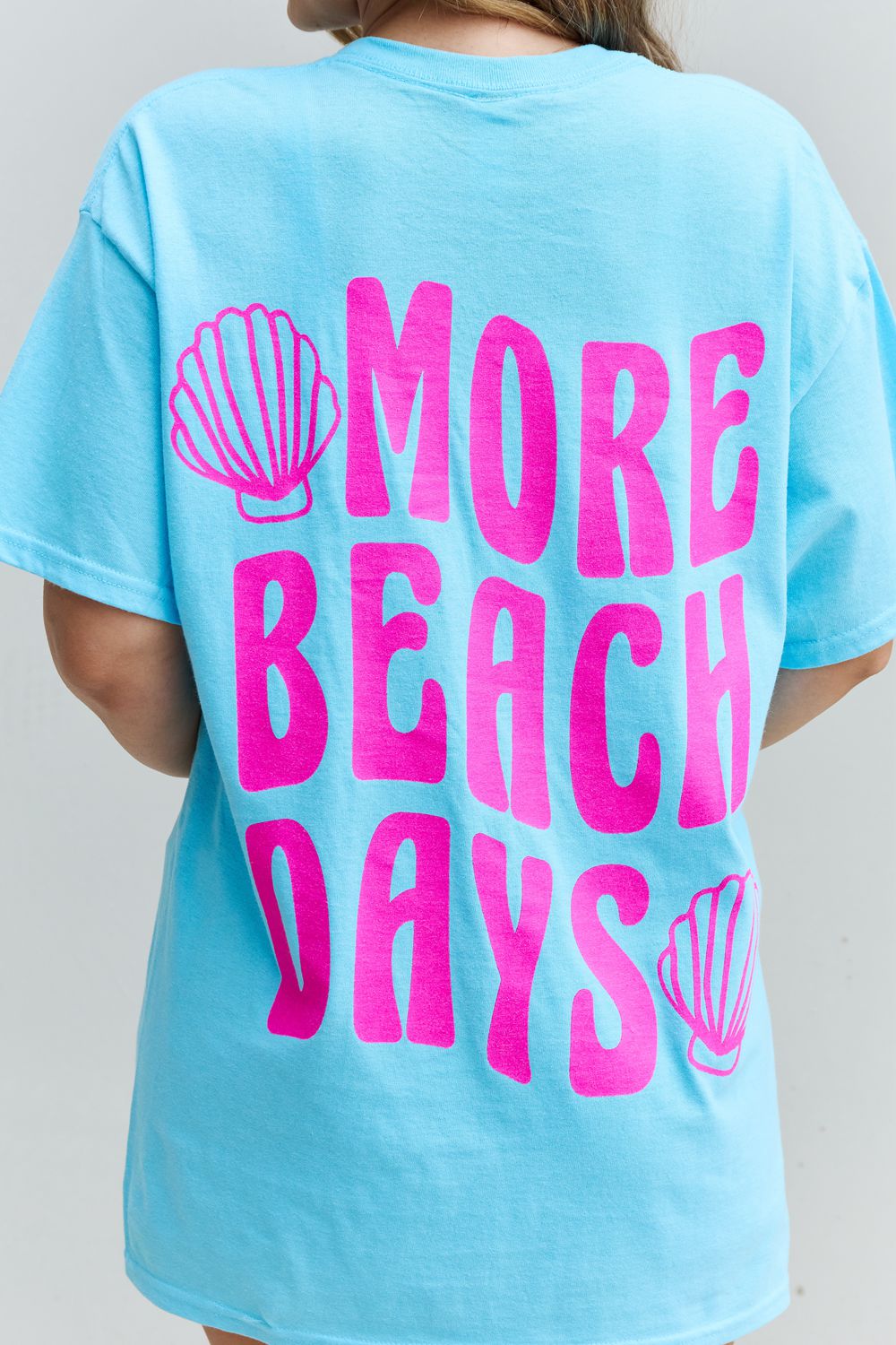 More Beach Days Oversized Graphic Tee