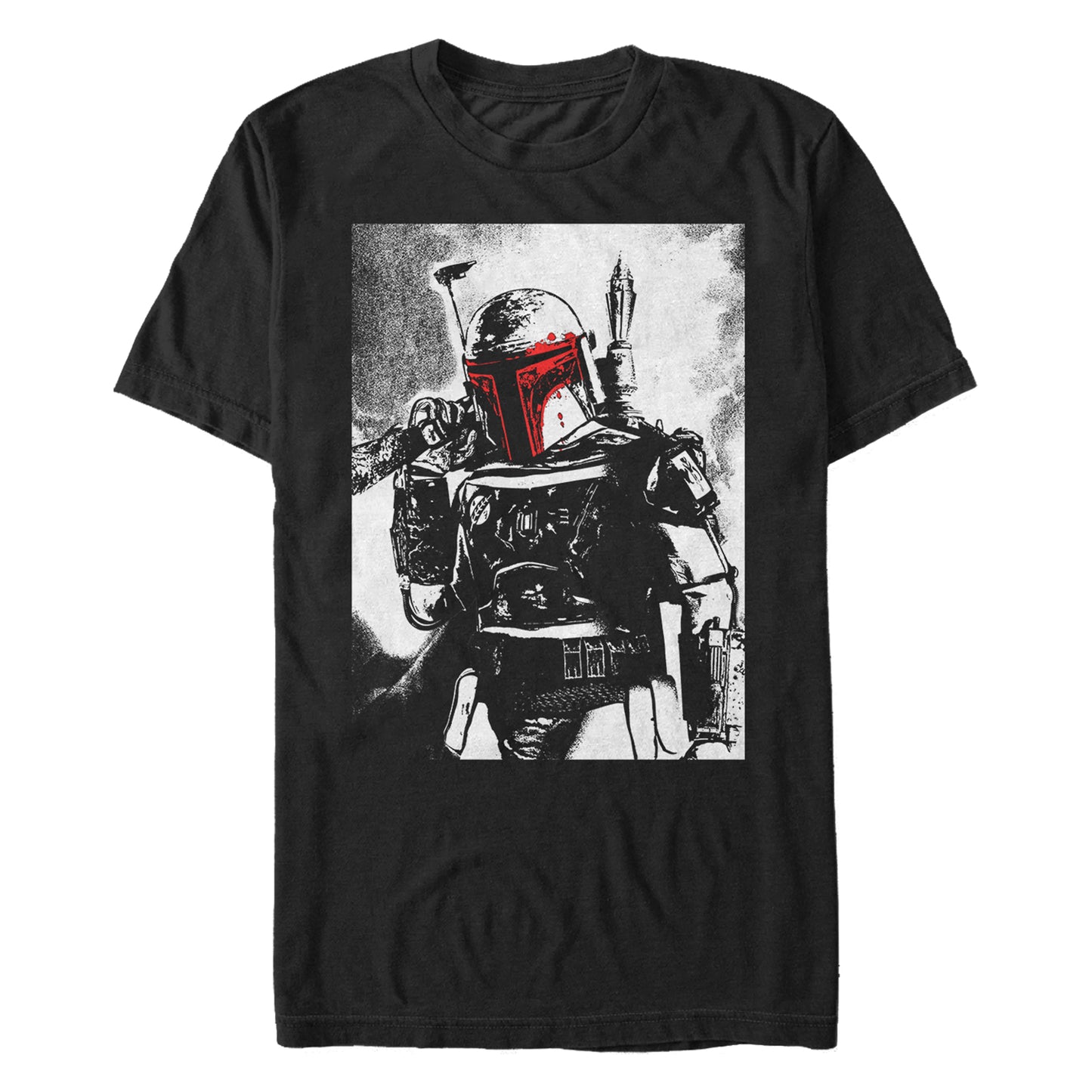 Star Wars Retro Boba Fett Black Unisex T-Shirt