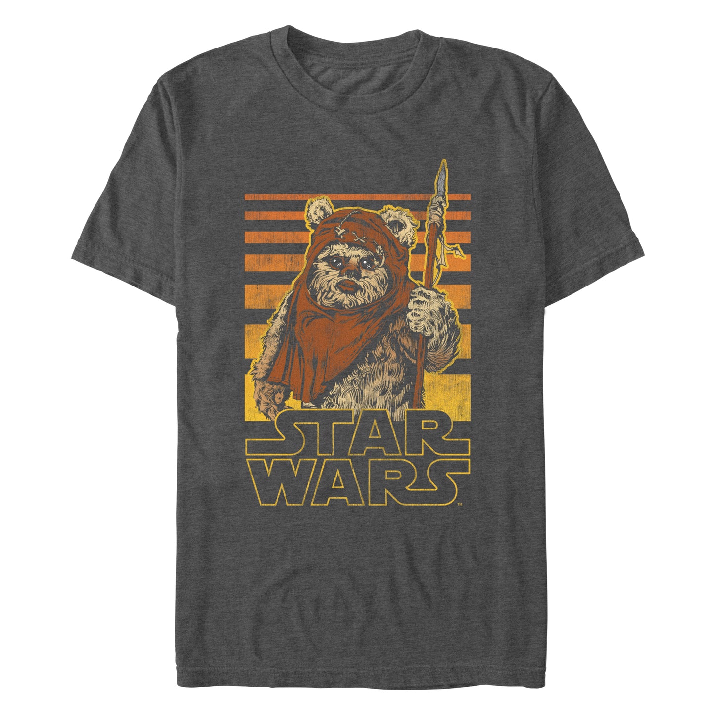 Star Wars Classic Ewok Charcoal Unisex T-Shirt