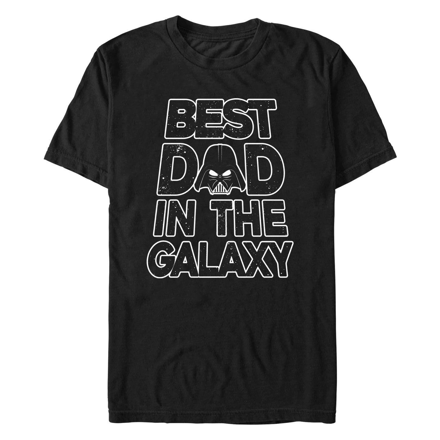 Star Wars Best Dad in the Galaxy Black Unisex T-Shirt