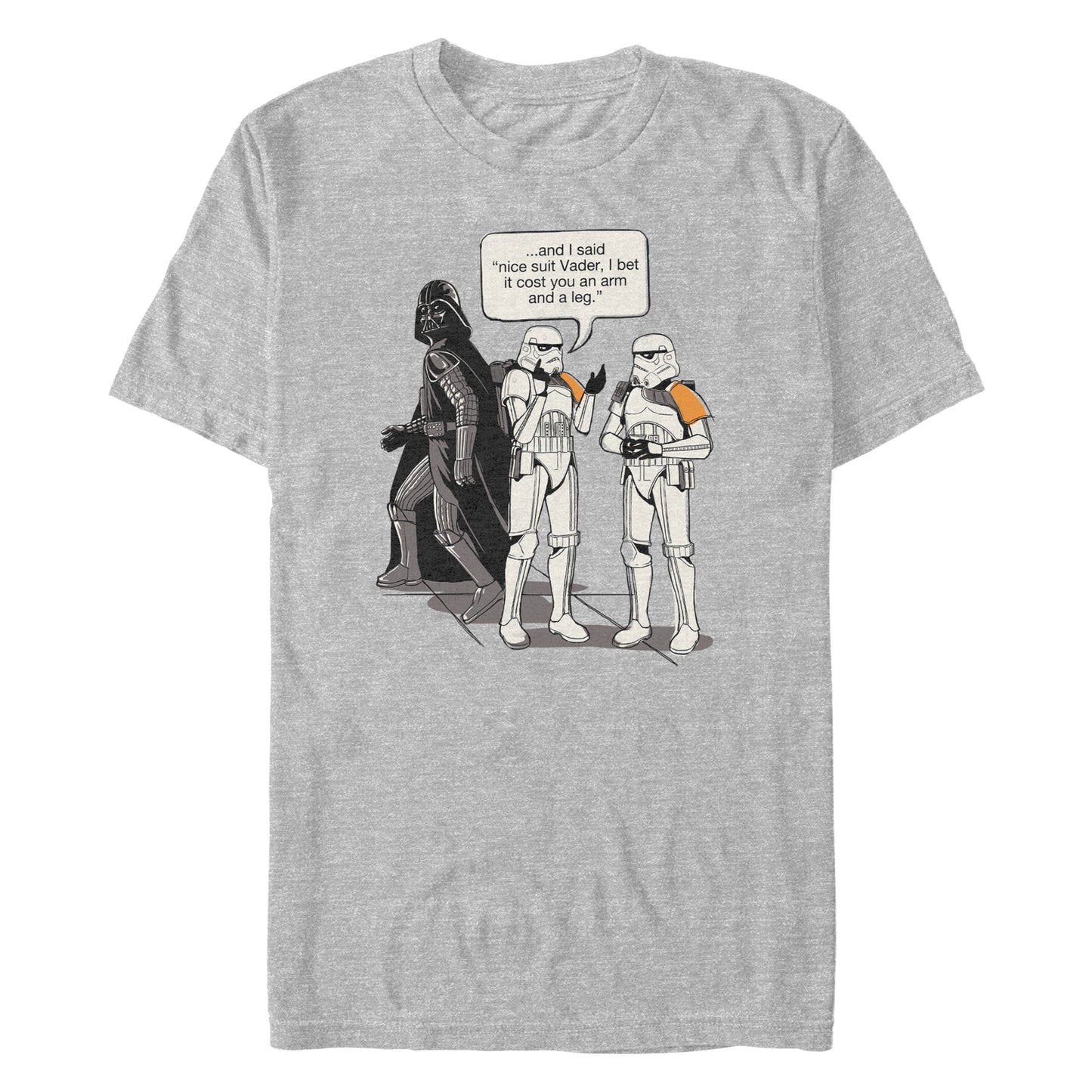 Star Wars Nice Suit Vader Grey Unisex T-Shirt