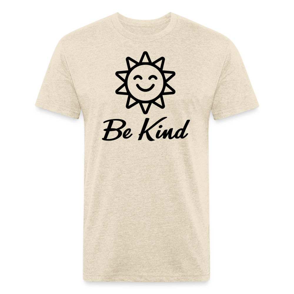 Sunshine and Be Kind Unisex T-Shirt - Light Colors - heather cream
