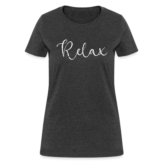 Relax Women's T-Shirt - heather black