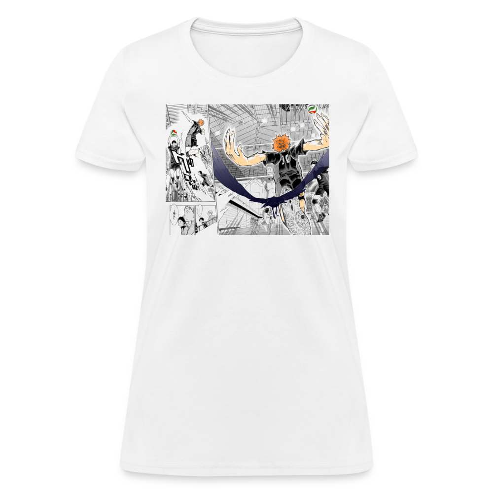 Game Day Premium Haikyu!! Women's Manga Anime T-Shirt - white