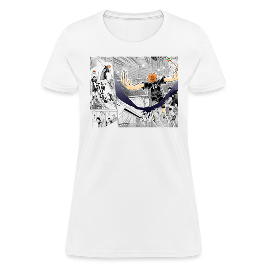 Game Day Premium Haikyu!! Women's Manga Anime T-Shirt - white