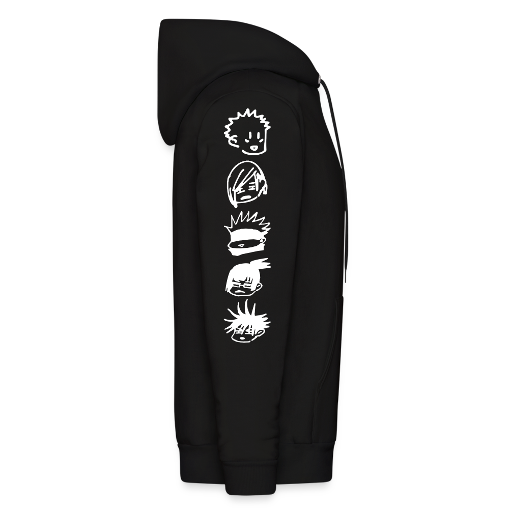Sukuna Vs. Mugumi Premium Jujutsu Kaisen Manga Hoodie Sweatshirt - black