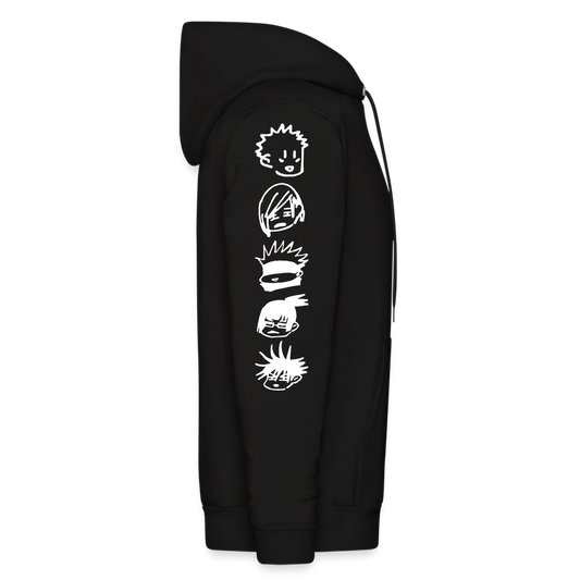 Sukuna Vs. Mugumi Premium Jujutsu Kaisen Manga Hoodie Sweatshirt - black