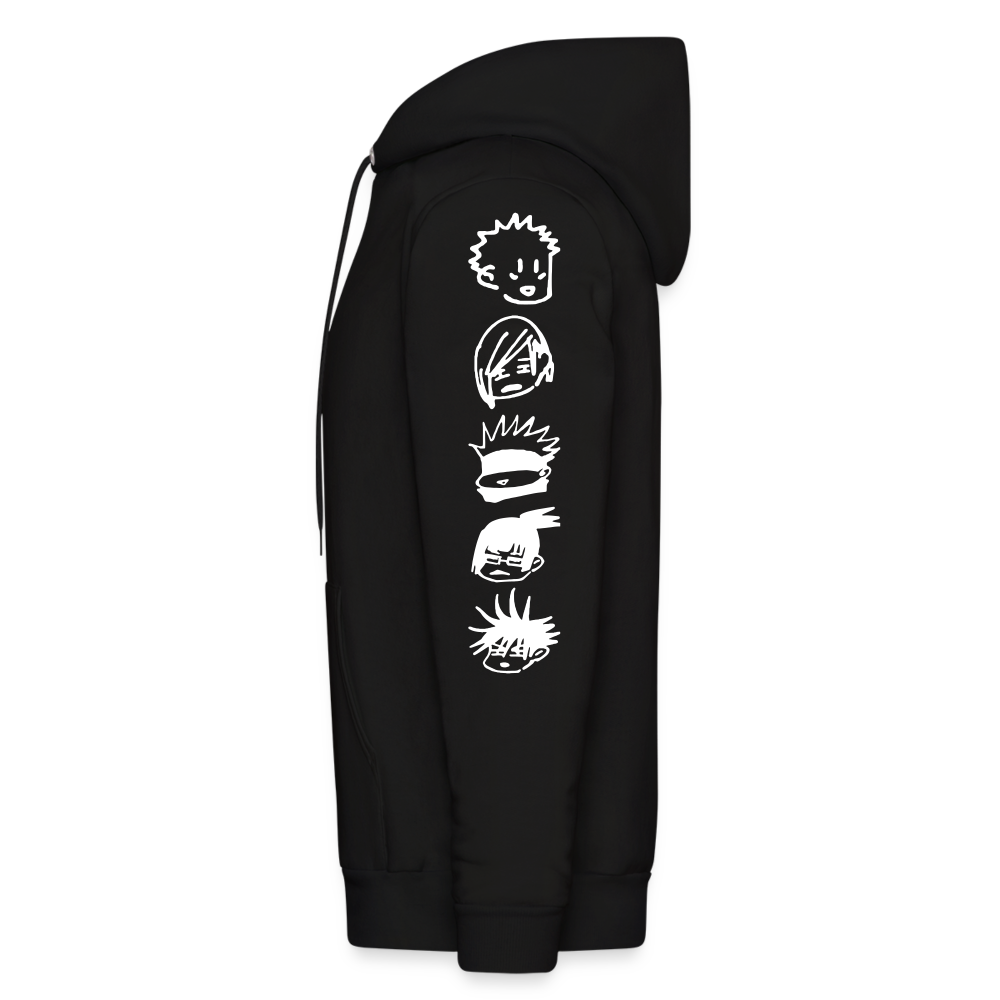 Sukuna Vs. Mugumi Premium Jujutsu Kaisen Manga Hoodie Sweatshirt - black