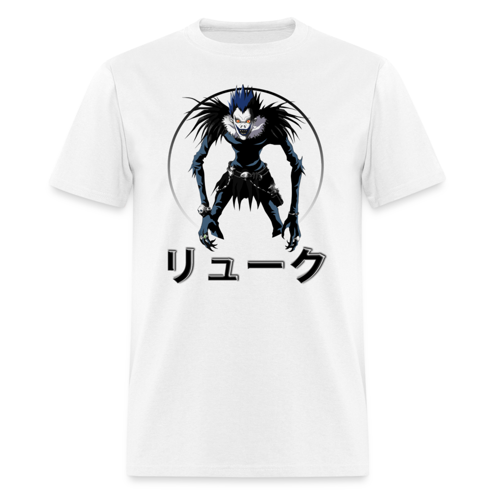 Ryuk Death Note Katakana Anime T-Shirt - white